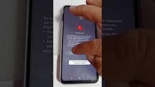 note 8 pro apk dosyası yüklemek için miui optimizasyon kapatma.