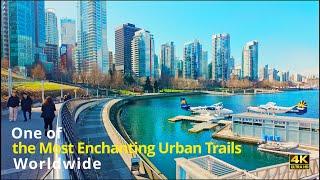 One of the Most Enchanting Urban Trails Worldwide  Seawall Trail at Coal Harbour, Vancouver 