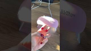 دستگاه UV ژل ناخون چقد خوبه! #فرانسه #زندگی_در_اروپا #shein #unboxing #nailart