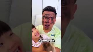 The mother didn’t want to paint her daughter’s face black! ‍️