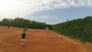 S. Kusek - A. Wróbel 18.06.2023 Tenis Mielec Liga 2023