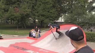 20150906 Дмитрий Горохов, kick scooter, МТС #WOWMOSCOW контест ВДНХ