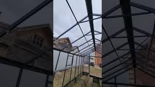 Это мы сделали в Сергиевом Посаде. Теплица с монолитным поликарбонатом #ЗаводТеплиц.ру