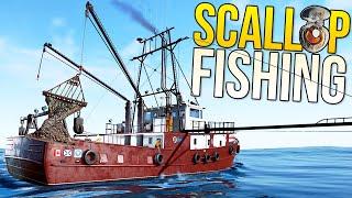 Scallop Fishing on the North Atlantic - New Dredge Fishing - Fishing North Atlantic