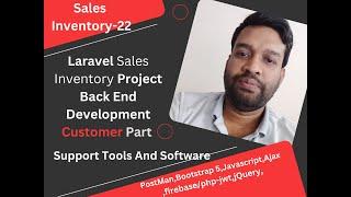 23. Laravel Sales Inventory Check Backend Development Customer Section In PostMan Part: 23