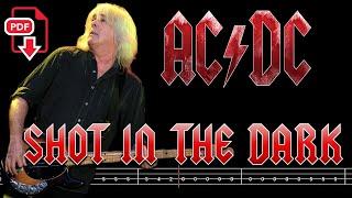 AC/DC - Shot in the Dark (Bass Tabs | Notation) @ChamisBass #chamisbass #acdcbass #cliffwilliams