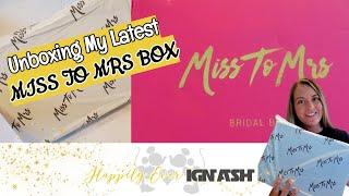 Miss to Mrs Monday: Unboxing My Miss to Mrs. Subscription Pamper Time Box~Best Gift for Bride to Be