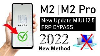 Poco M2/M2 Pro  FRP BYPASS (Without PC) 