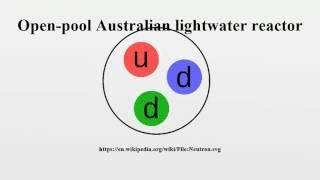 Open pool Australian lightwater reactor