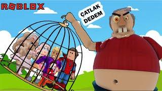 ÇATLAK DEDEM BİZİ KAFESE KAPATTI | ROBLOX EVIL GRANDPA | #robloxkrali #buseduygu #mavişroblox