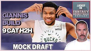 NBA Fantasy Basketball Mock Draft Pick 5 | Giannis Antetokounmpo Build