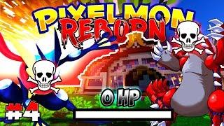 'RIP... SO MANY DEATHS!!' | Pixelmon Reborn Ep 4 (Pixelmon Reborn Nuzlocke Episode 4) #4