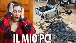 Mi è ESPLOSO il PC dal nulla! Potevo farmi molto male *NO clickbait*