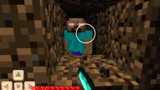 I FOUND herobrine Minecraft PE