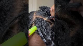 Knotless Box Braids w/ Crochet Needle #natural #shorts