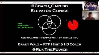 @Coach Caruso Elevator Clinic: Brady Walz 4-8-20