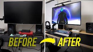 The Most Disturbing Thing I've Seen... | Desk Setup Makeover EP 2!