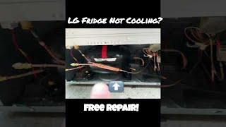LG Fridge Not Cooling - Compressor Rescue!
