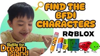 Jace Plays ROBLOX | Find The BFDI Characters