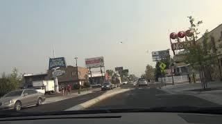 Midtown Reno Businesses 9/12/20 drive-around looking at new streets, new sidewalks and roundabouts