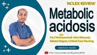 شرح Acid base disorder - metabolic acidosis