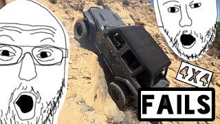 Jeep, 4x4 and Offroad FAILS compilation 2023