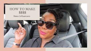 How to make money as a Nano Influencer  1000 followers | Zara Justina