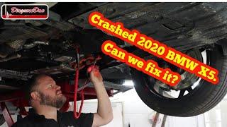 Crashed 2020 BMW X5. Can we fix it?