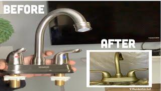 HOW TO CHANGE A FAUCET COLOR