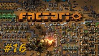 Factorio - Бетон и вторая база по добыче железной руды #16