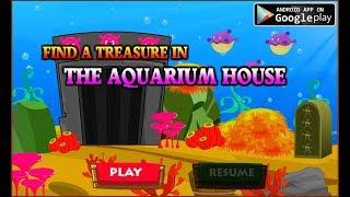 AVM Find a treasure in the Aquarium House walkthrough.