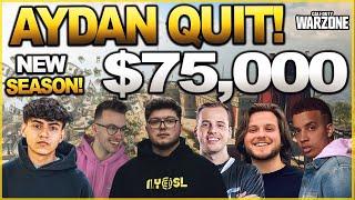 Aydan Quit After ZLaner Killed Him in $75K RANKED RACE TOURNAMENT DAY 2! - Warzone 2