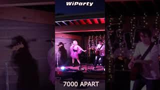 7000 Apart band sings at the Flagstone Bar in Appleton Wisconsin