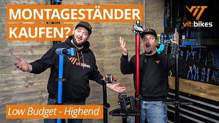 Teuer vs. Billig  5 mobile Montageständer im Test!