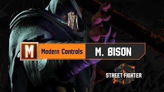 Street Fighter 6 - Modern Controls | M. Bison