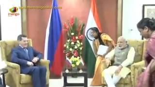 PM Modi meets Governor of Russia Astrakhan Alexander Zhilkin