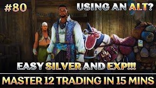 Life Of A Shai #80: Power Leveling My Alt Trader Makes Billions In Black Desert