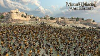 Mount & Blade II: Bannerlord | Epic Siege Battle | Aserai vs The Empire