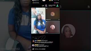 Roro tells Dropqueen to Pull Up #blaqqdiamond #live #drama
