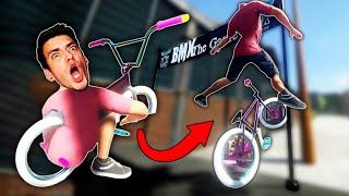 I DID THE BEST BMX TRICKS EVER. (BMX The Game)