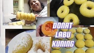 DONAT LABU KUNING SIMPEL BIKIN NYA VLOG TKW SINGAPURA 