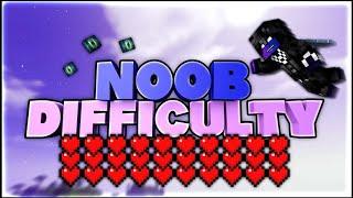 Minecraft but its noob difficulty