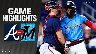 Braves vs. Marlins Game Highlights (9/22/24) | MLB Highlights