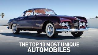 Top 10 Most Unique Cars and Automobiles Ever