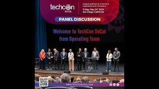 Welcome to TechCon SoCal.  Sponsor Recognition