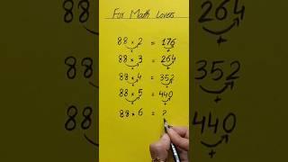 Math hack | easy math | #maths #mathspuzzle #easymath