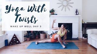 TWISTY YOGA FLOW | Wake Up Well 3 | CAT MEFFAN