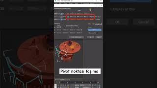 pivot noktası taşıma #pivot #3dmax #models #model #komut