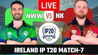  NORTHERN KNIGHTS VS NORTH WEST WARRIORS || MATCH 7 || IRELAND T20 2025 || LIVE SCORE & COMMENTARY