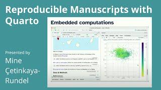 Reproducible Manuscripts with Quarto - posit::conf(2023)